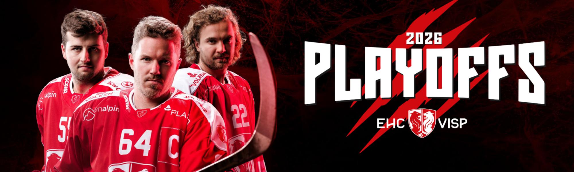 Tickets für die Playoffs 2025/26 sind online erhältlich!